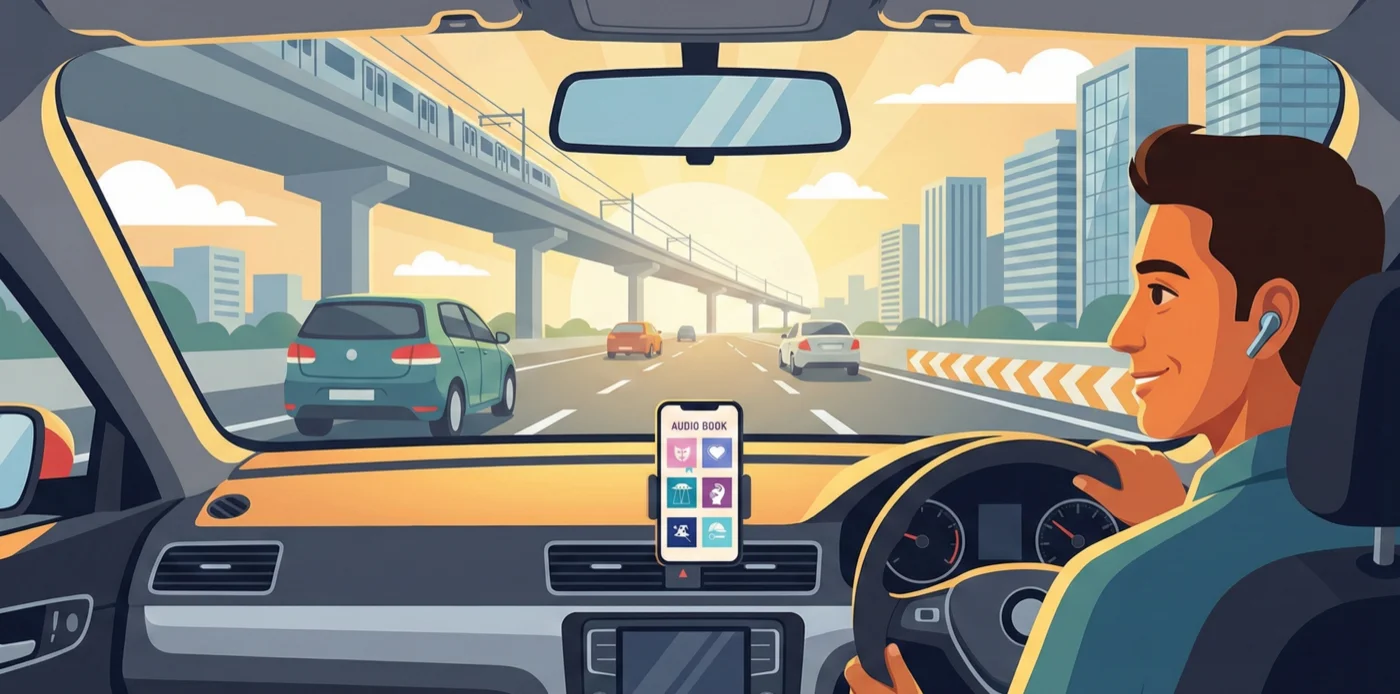 38 Audiobooks in 3 Years: How I Turned a 3-Hour Commute Into a Reading Habit