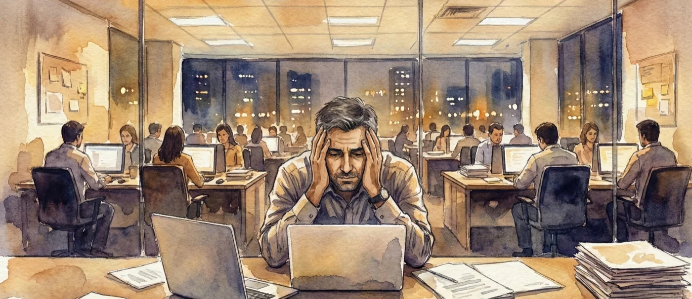 An overwhelmed new leader trying to do everything themselves